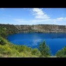 Der Blue Lake (die Farbe wurde nicht mit Photoshop geändert)